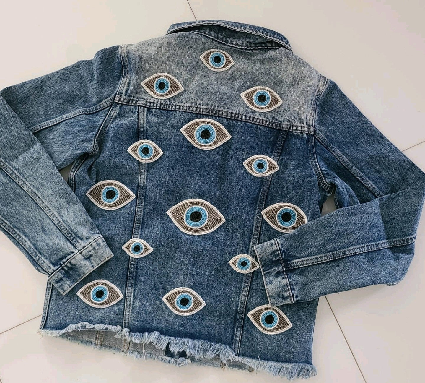 Evil Eye Denim Jacket